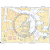 NHS Chart 96: Altafjorden og Langfjorden